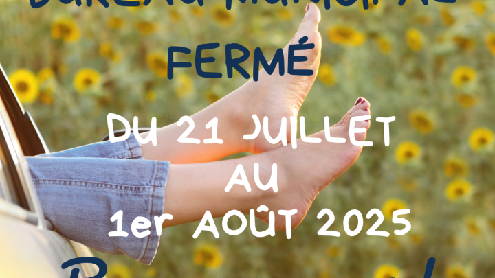 Bureau fermé