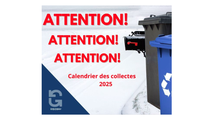 CALENDRIER des collectes