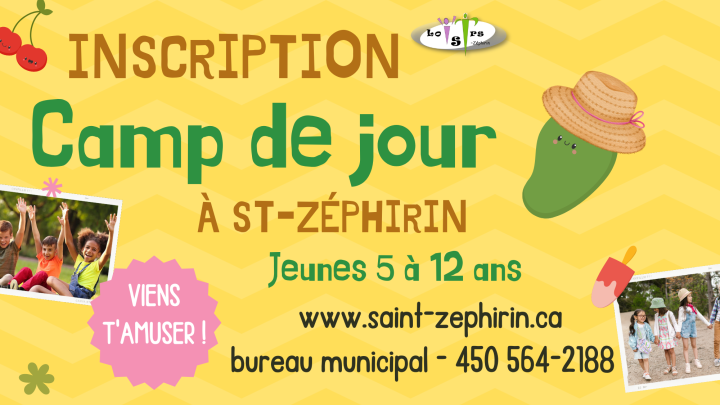 Inscription Camp de Jour 2023