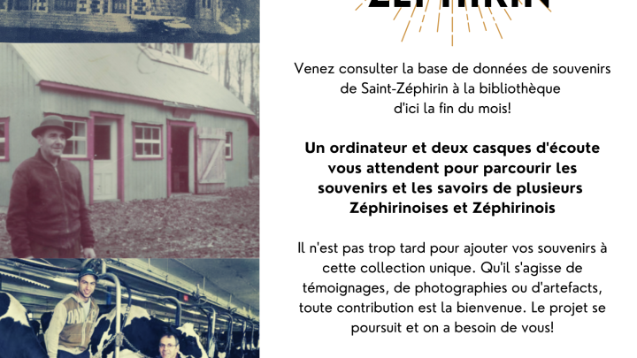 Mémoire collective de Saint-Zéphirin