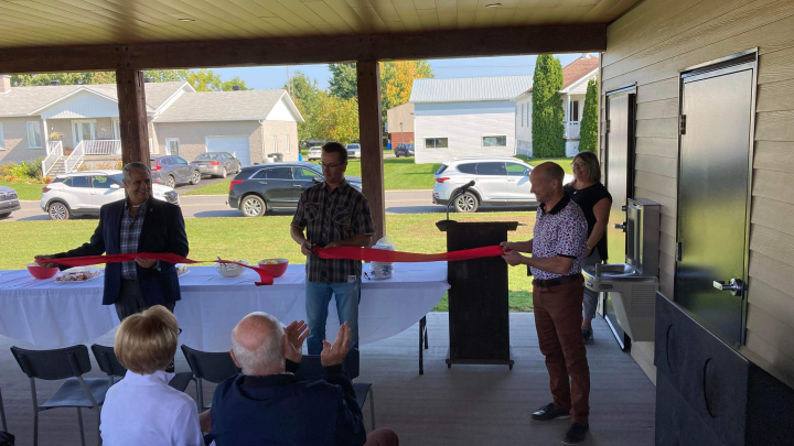 Inauguration du Pavillon Raymond Turcotte