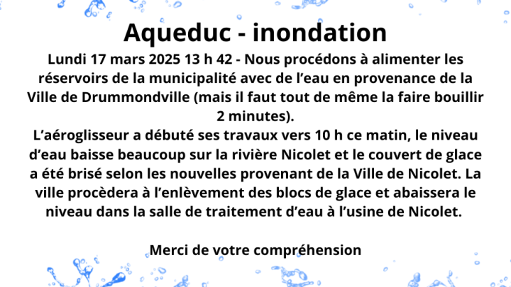 Aqueduc - inondation