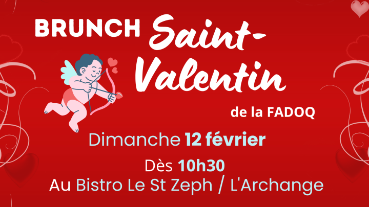 Brunch de la Saint-Valentin de la FADOQ