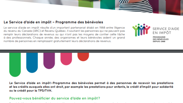 Service d'aide en impôt