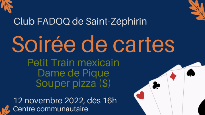 Soirée de cartes