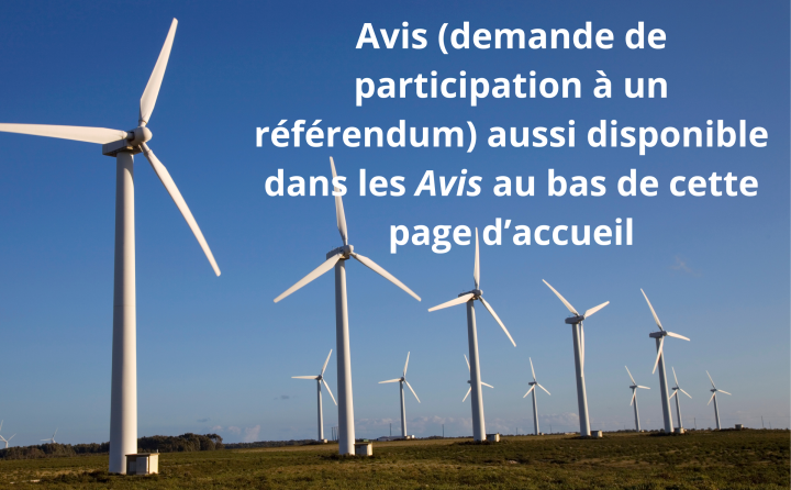 Avis 2025 (Demande de participation à un référendum)