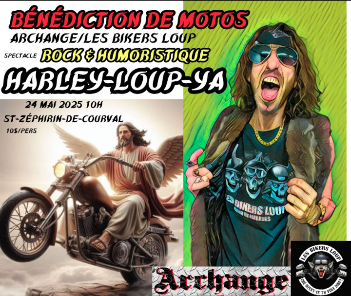 Bénédiction de motos 24 mai 10 h