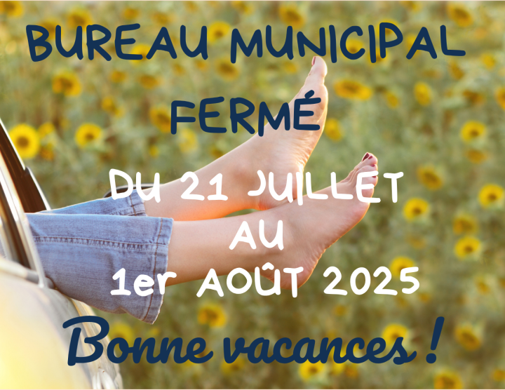 Bureau fermé