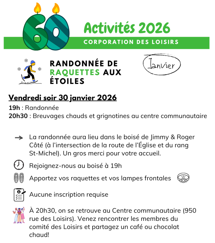 Randonnée de raquettes aux étoiles