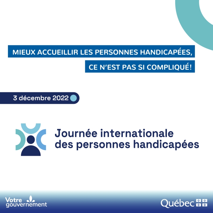 3 décembre Journée internationale des personnes handicapées