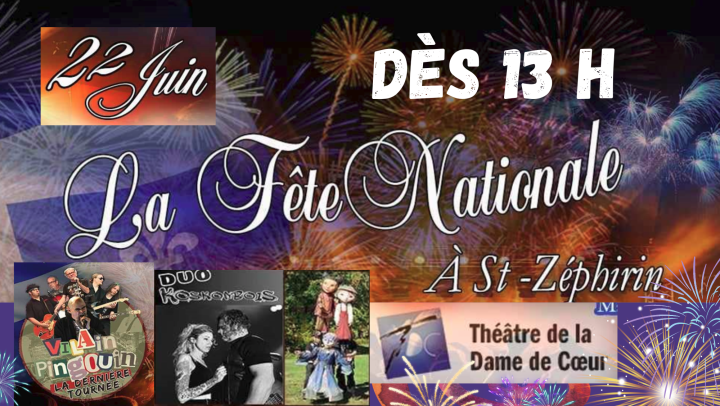 Fête nationale à Saint-Zéphirin