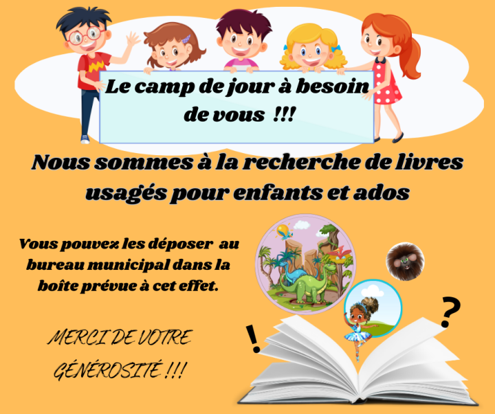 Recherchons des livres !