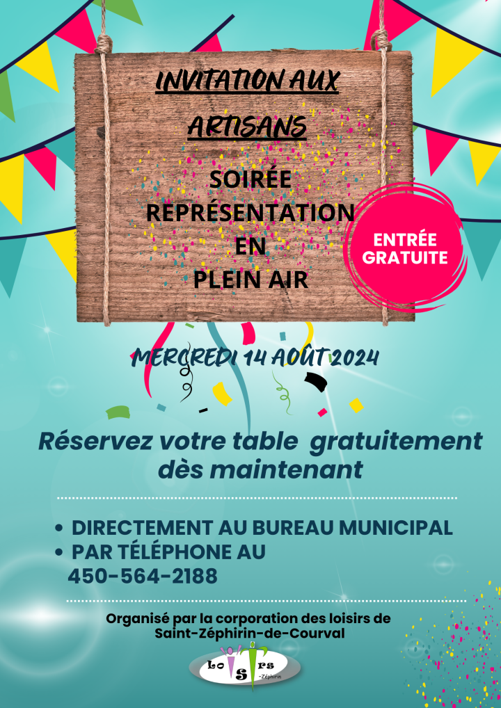 Artisans et producteurs recherchés !