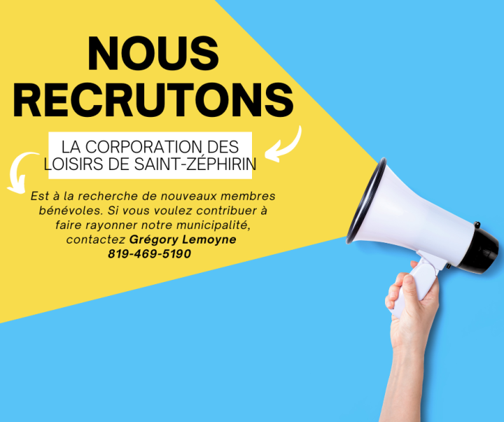 Implique toi à la Corporation des loisirs !