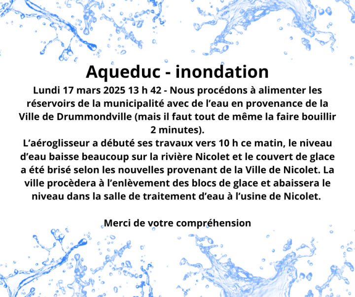 Aqueduc - inondation