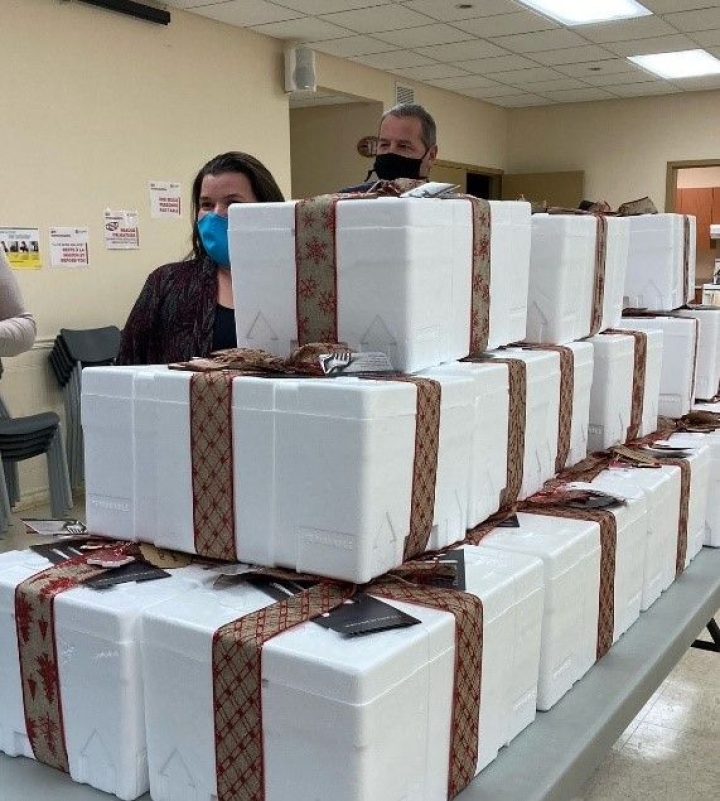 Distribution de repas des fêtes aux aînés de St-Zéphirin