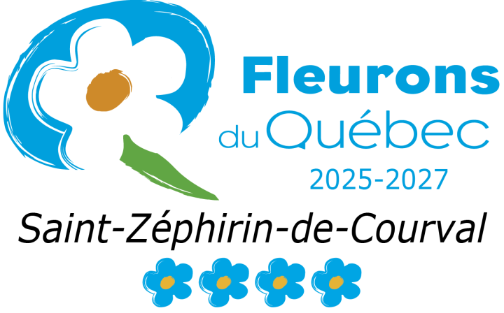 Saint-Zéphirin-de-Courval fier finaliste au Fleurons du Québec !