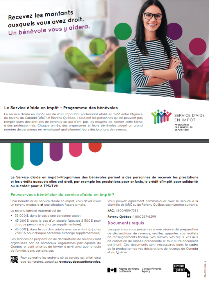 Service d'aide en impôt