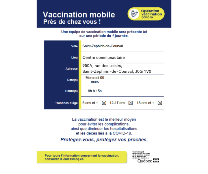 Vaccination mobile