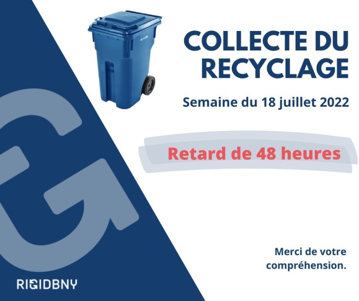 Collecte des matières recyclable